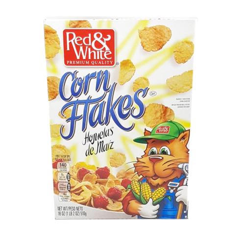 Red and White Cornflakes